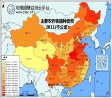 2011年农作物播种总播种面积数据