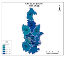 天津市2017年日照时数