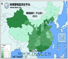 2013年果园面积