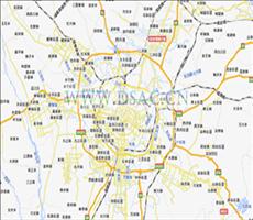 成都市电子地图矢量数据服务