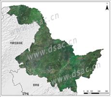 黑龙江省Landsat 8卫星影像