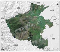 河南省Landsat 8卫星影像
