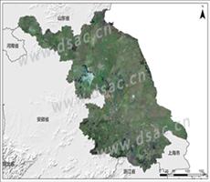 江苏省Landsat 8卫星影像
