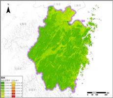 多种卫星遥感数据反演浙江省地表反照率(Albebo)数据服务