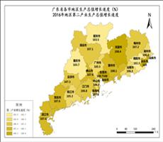 广东省各市地区生产总值增长速度目录