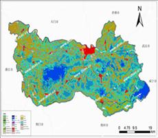 仙桃市土地利用数据