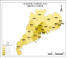 广东各市第三产业增加值目录续