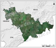 吉林省Landsat 8卫星影像 