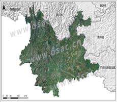 云南省Landsat 8卫星影像