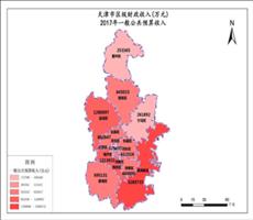 天津市2017年一般公共预算收入