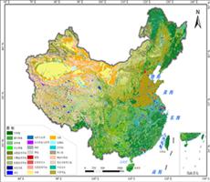 土地利用数据_2015年_1km栅格