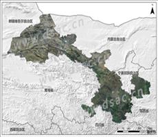 甘肃省Landsat 8卫星影像