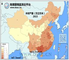 2015年木材产量