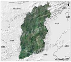 山西省Landsat 8卫星影像