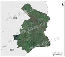 上海市Landsat 8卫星影像 