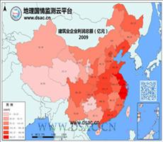 2009年建筑业企业利润总额