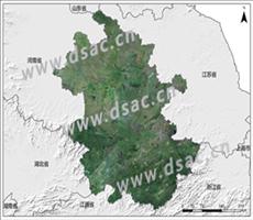 安徽省Landsat8卫星影像
