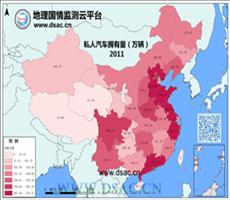 2011年私人汽车拥有量