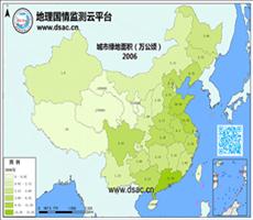 城市绿地面积10年数据目录