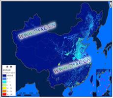 全国建筑物总面积公里格网数据服务