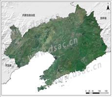 辽宁省Landsat 8卫星影像