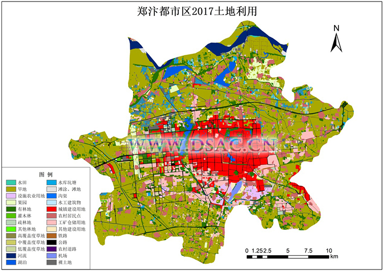 基于高分辨率遥感影像土地覆盖变化检测研究-郑汴都市区