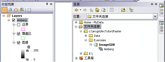 ArcGIS教程：创建镶嵌数据集（一）