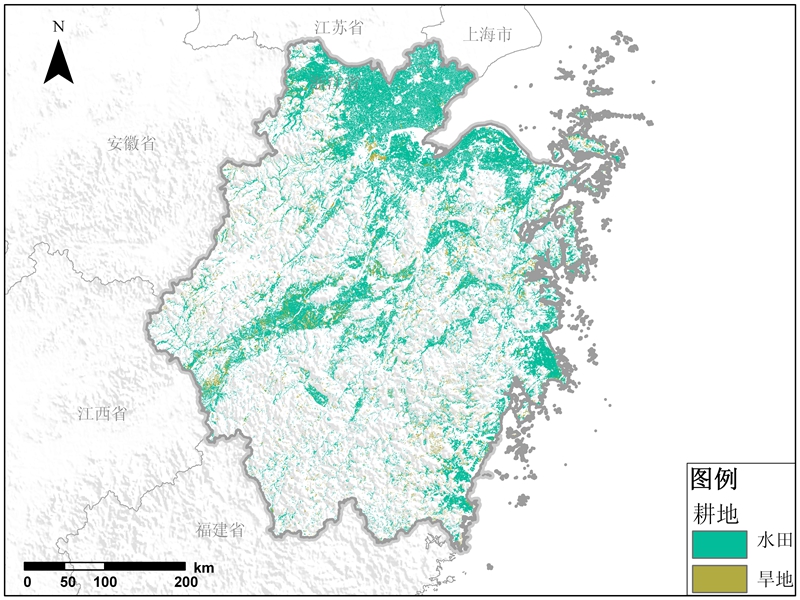 浙江省耕地资源数据产品