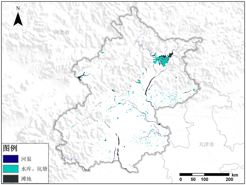 北京市水域资源数据产品