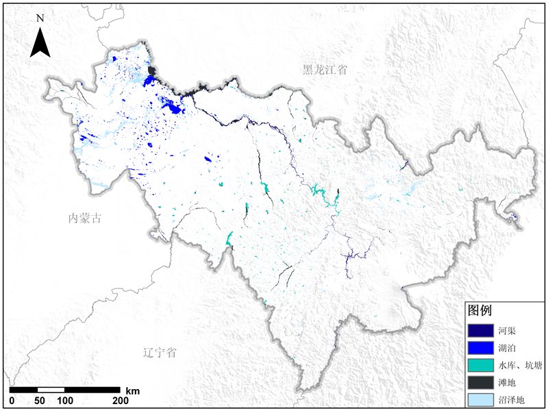 吉林省水域资源数据产品