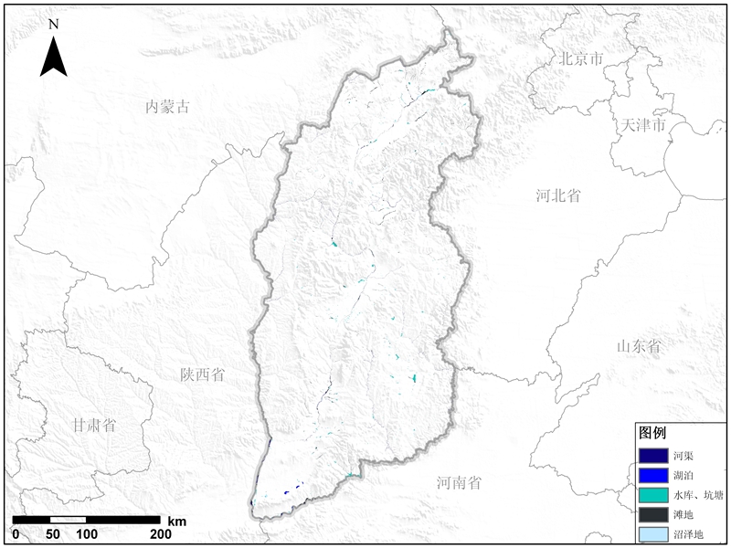 山西省水域资源数据产品