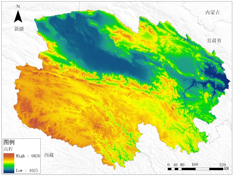 青海省DEM数据产品