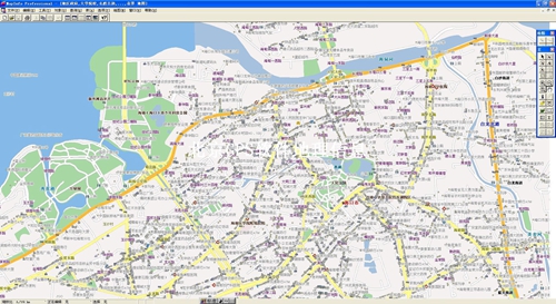 海口市电子地图矢量数据