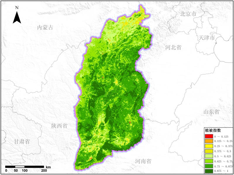 山西省植被指数