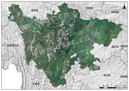 四川省Landsat 8
