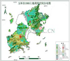 玉环市土地利用数据产品