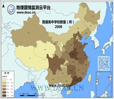 2008年普通高中学校数量