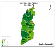 山西省2016年林业总产值