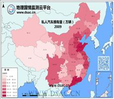 2009年私人汽车拥有量
