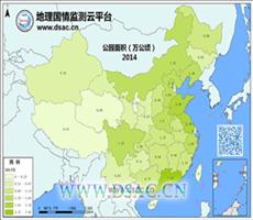 2014年公园面积