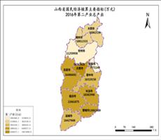 山西省2016年第二产业总产出