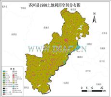 齐河县土地利用数据产品