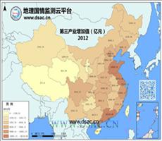2012年第三产业增加值