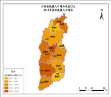 山西省2017年其他城镇人口增加
