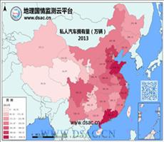 2013年私人汽车拥有量