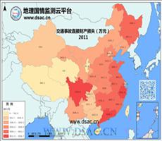 2011年交通事故直接财产损失