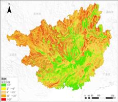 广西坡度分级数据服务