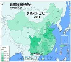 2011年乡村人口数