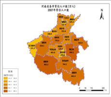 河南省2007年常住人口数
