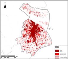 上海市建设用地空间分布数据服务